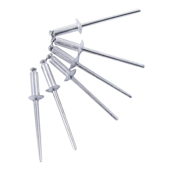 Nituri pop, 4 mm x 12 mm, 1000 buc / set