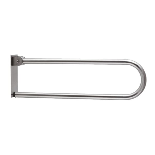 Suport fix pentru perete, din inox, cu 2 brate, E108, 740 mm