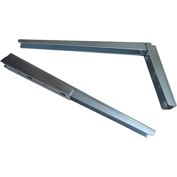 Suport pentru raft, reglabil, zincat, 30 cm (2 buc./set)