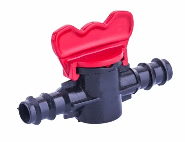 Robinet din plastic pentru teava picurare cu stut (20MMx20MM)-NR.7640