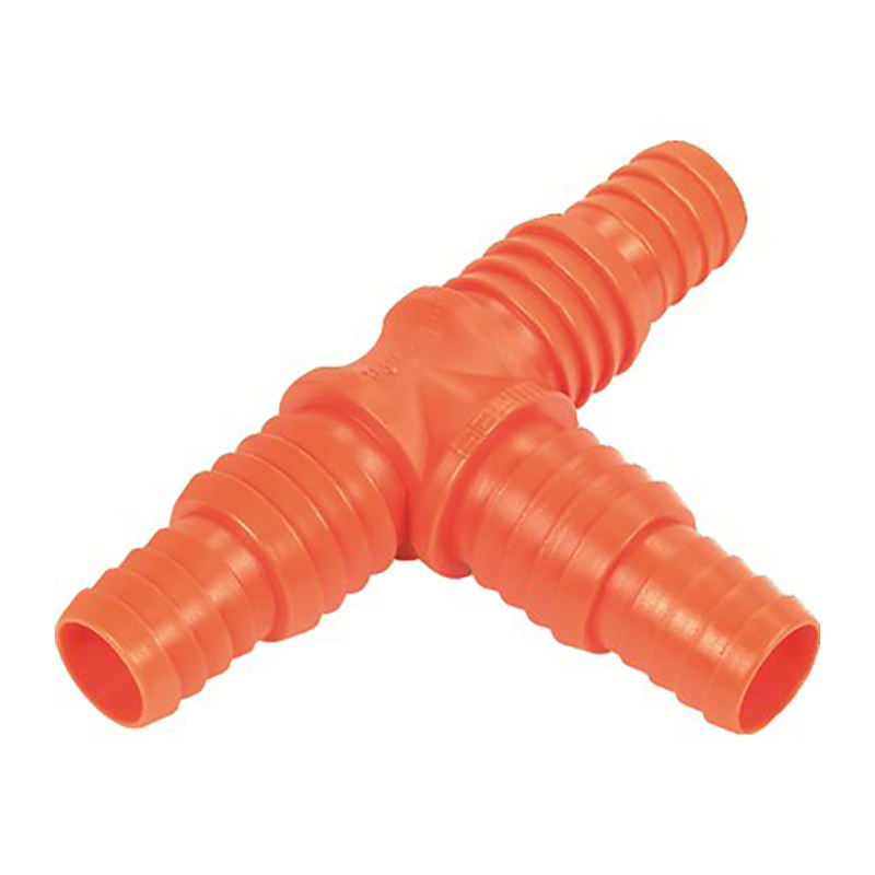 Mufa imbinare pentru furtun din teava plastic, in forma de T”, MD33, 1/2″ – 5/8