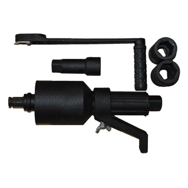 Trusa cheie cu multiplicator forta pentru jante camion, Bisen, 32 – 33 mm