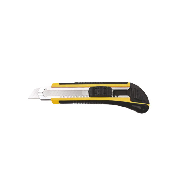 Cutter profesional, galben – negru, 3 lame