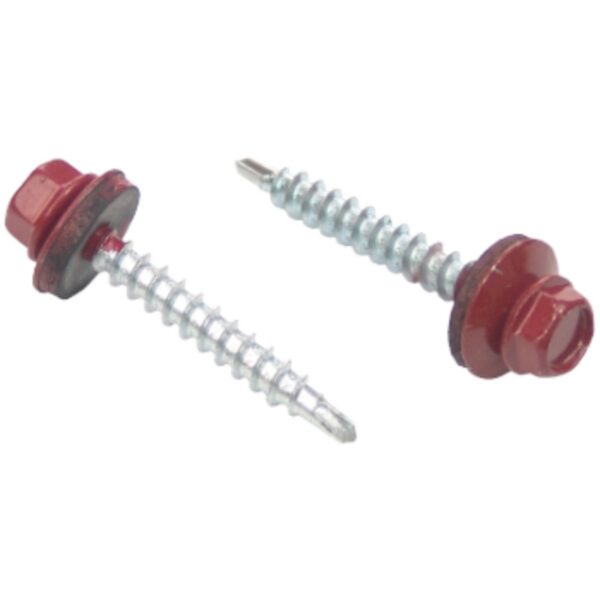 Holsurub autoforant cap hexagonal rosu (4.8MMx50MM)