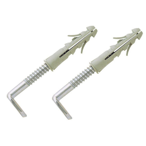 Holsurub cu diblu pentru prindere boiler, 10 x 120 mm, 2 buc / set